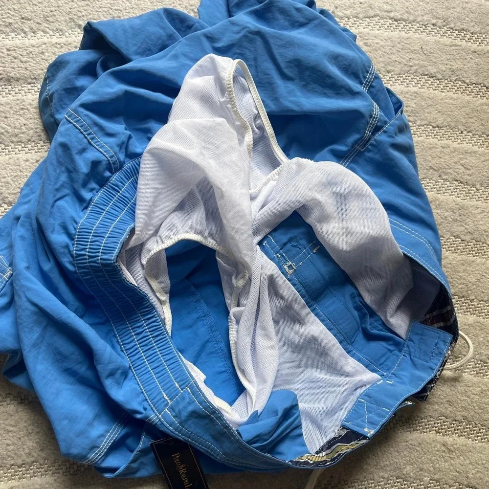 Polo Ralph Lauren blue swim trunks size XL NWT Sportswear Swimwear Activewear
